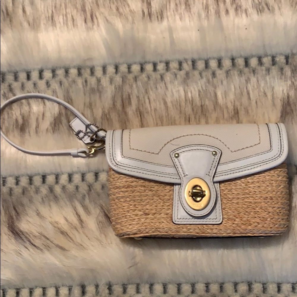 VINTAGE Coach Wristlet